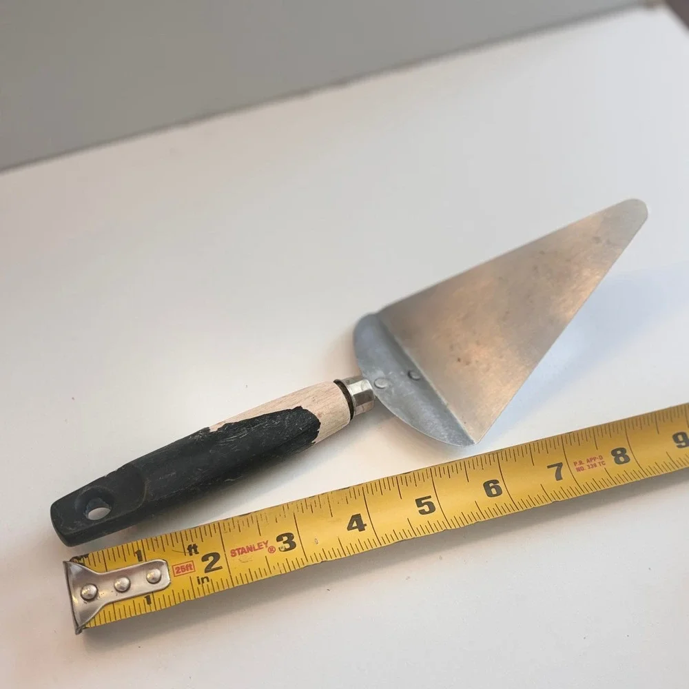 EKCO USA Pie Server Cake Server Vintage Kitchen Utensil Wooden Handle‎